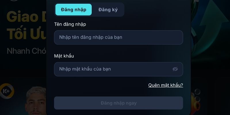 3 bước đăng nhập Bongvip chi tiết cho người mới