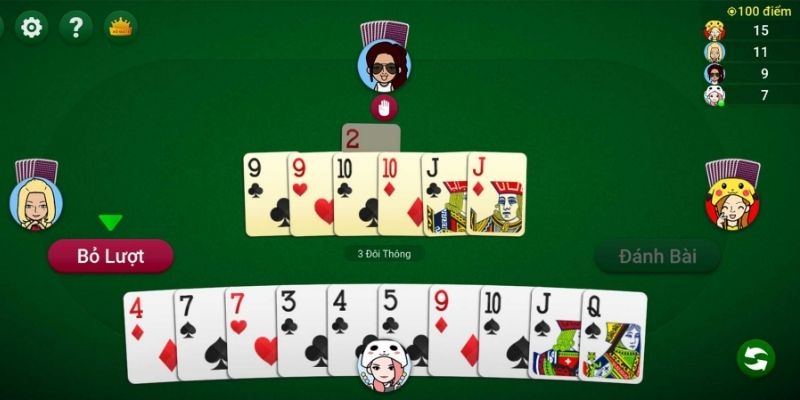 Cách chơi tiến lên BONGVIP