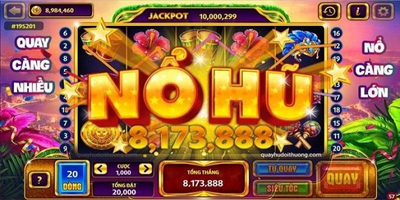 Nổ hũ Jackpot BONGVIP